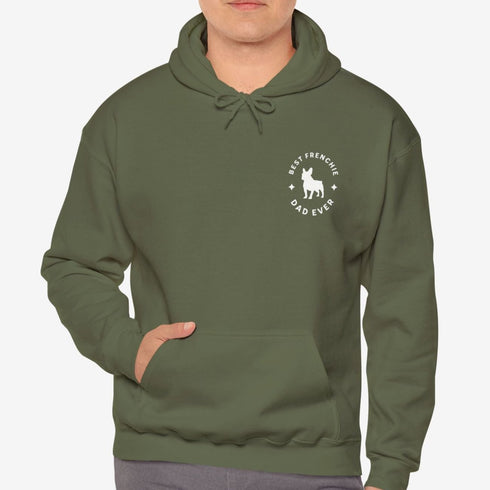 French Bulldog Men's Hoodie - Best Frenchie Dad Hoodie